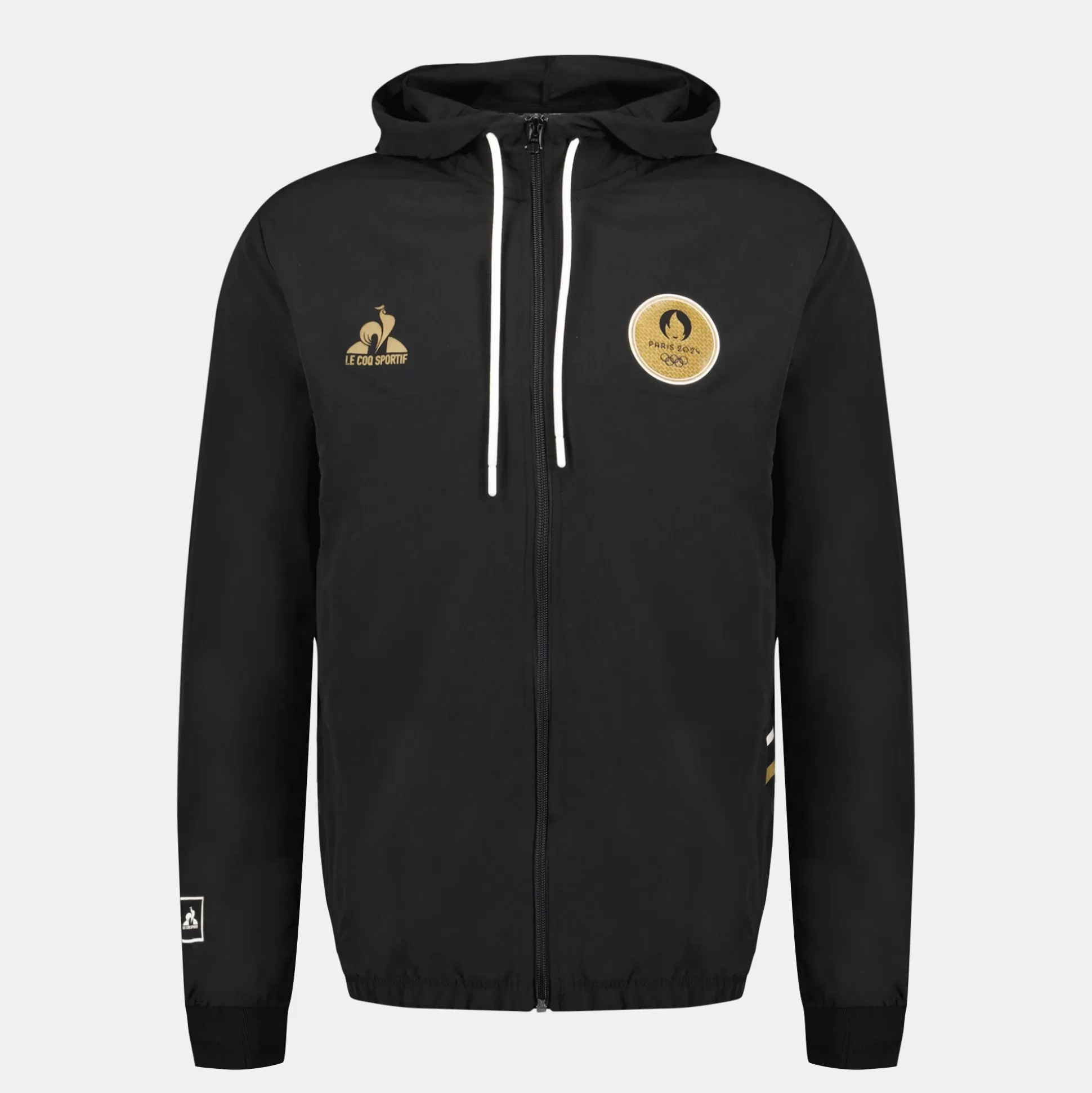 Homme Le Coq Sportif Paris 2024 | Veste à capuche en polyester Homme