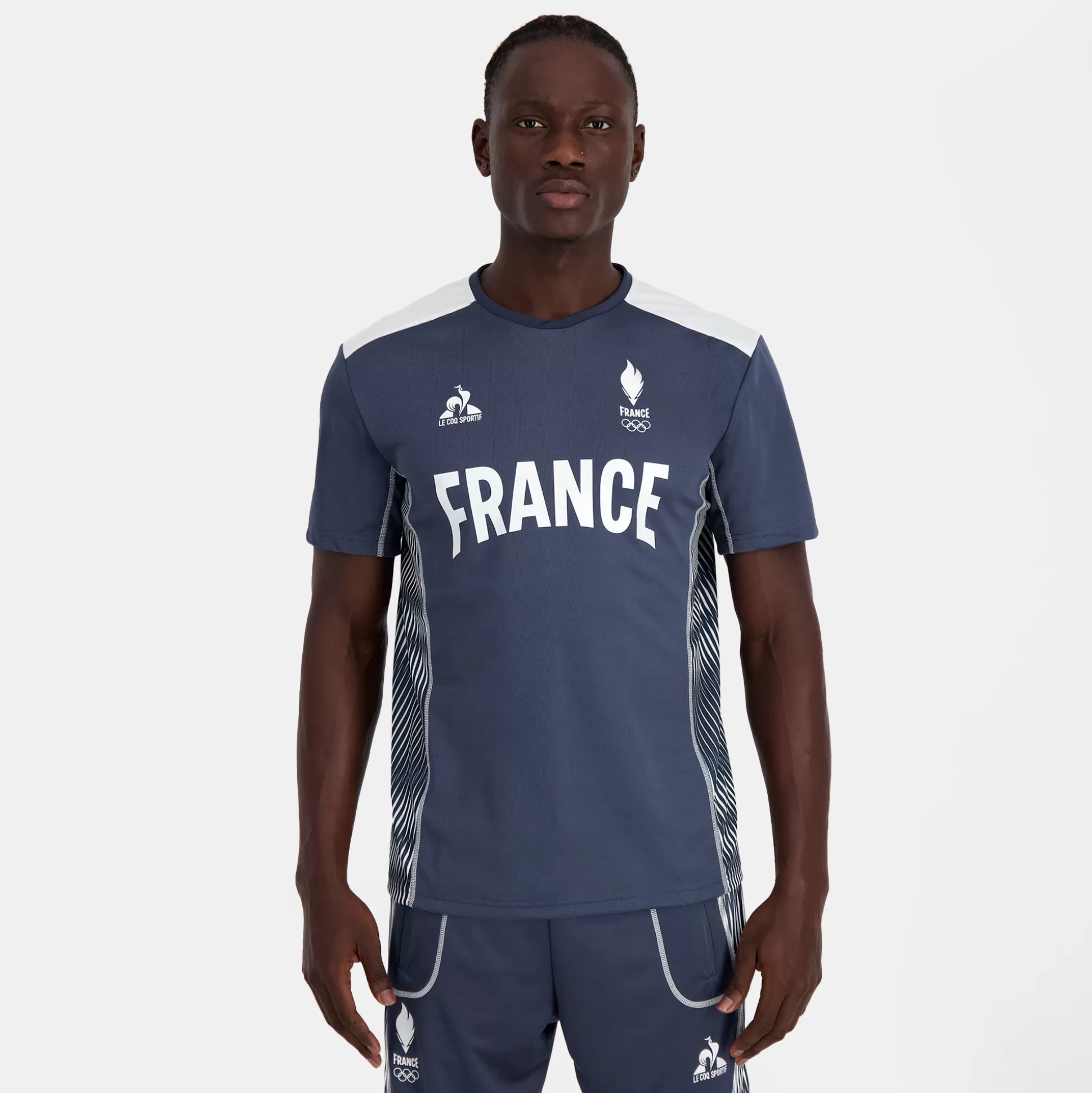 Homme Le Coq Sportif Équipe de France Olympique | Paris 2024 Maillot Équipe de France Homme