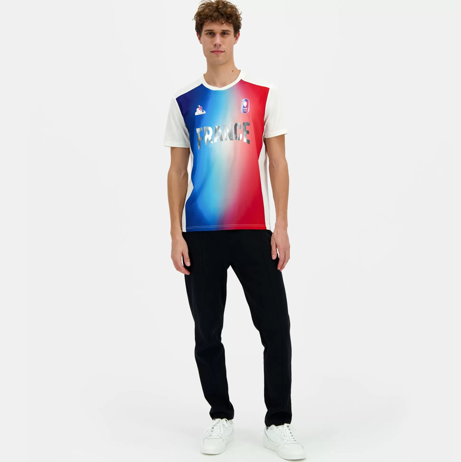 Homme Le Coq Sportif Équipe de France Olympique | Paris 2024 Maillot Équipe de France Homme