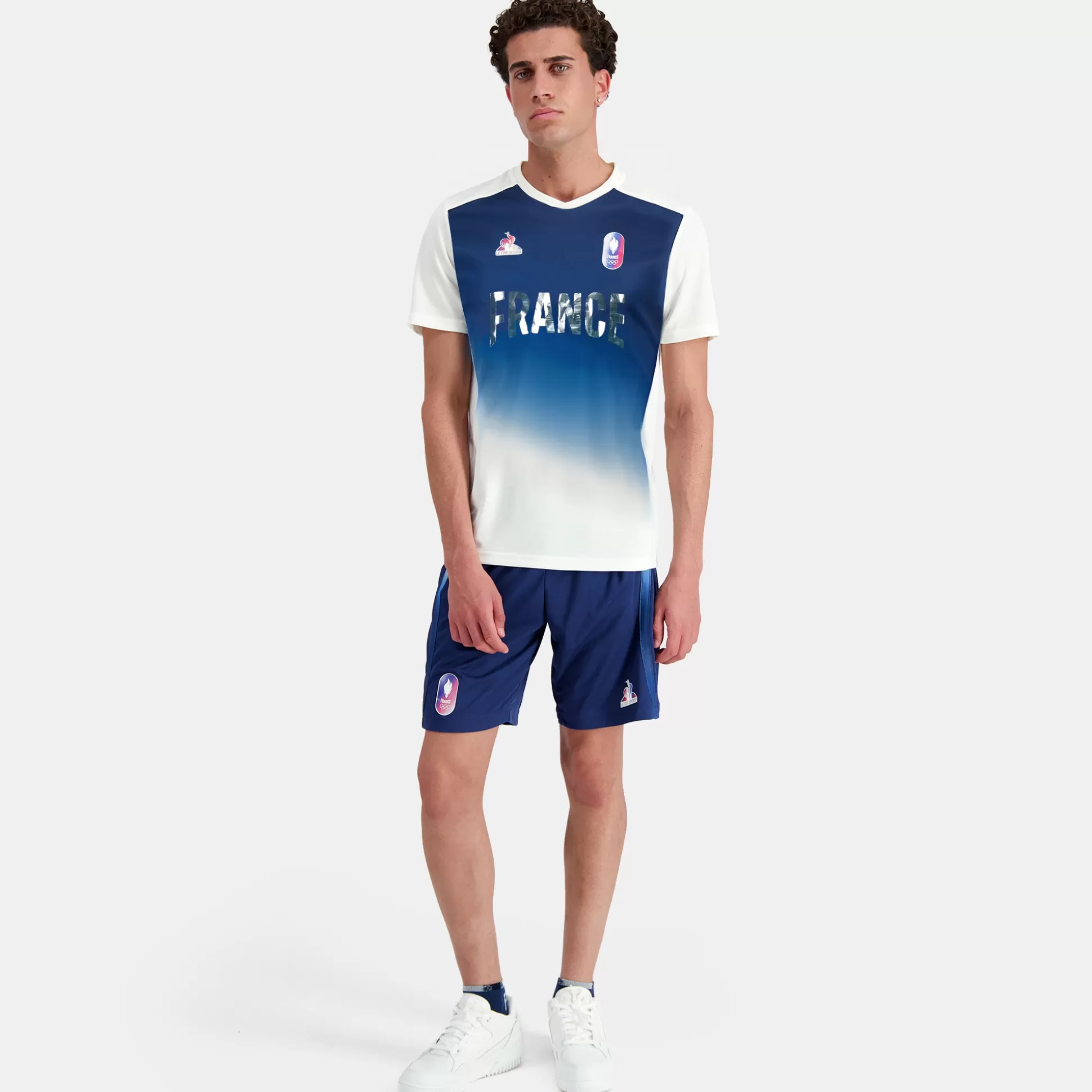 Homme Le Coq Sportif Équipe de France Olympique | Paris 2024 Maillot Équipe de France Homme