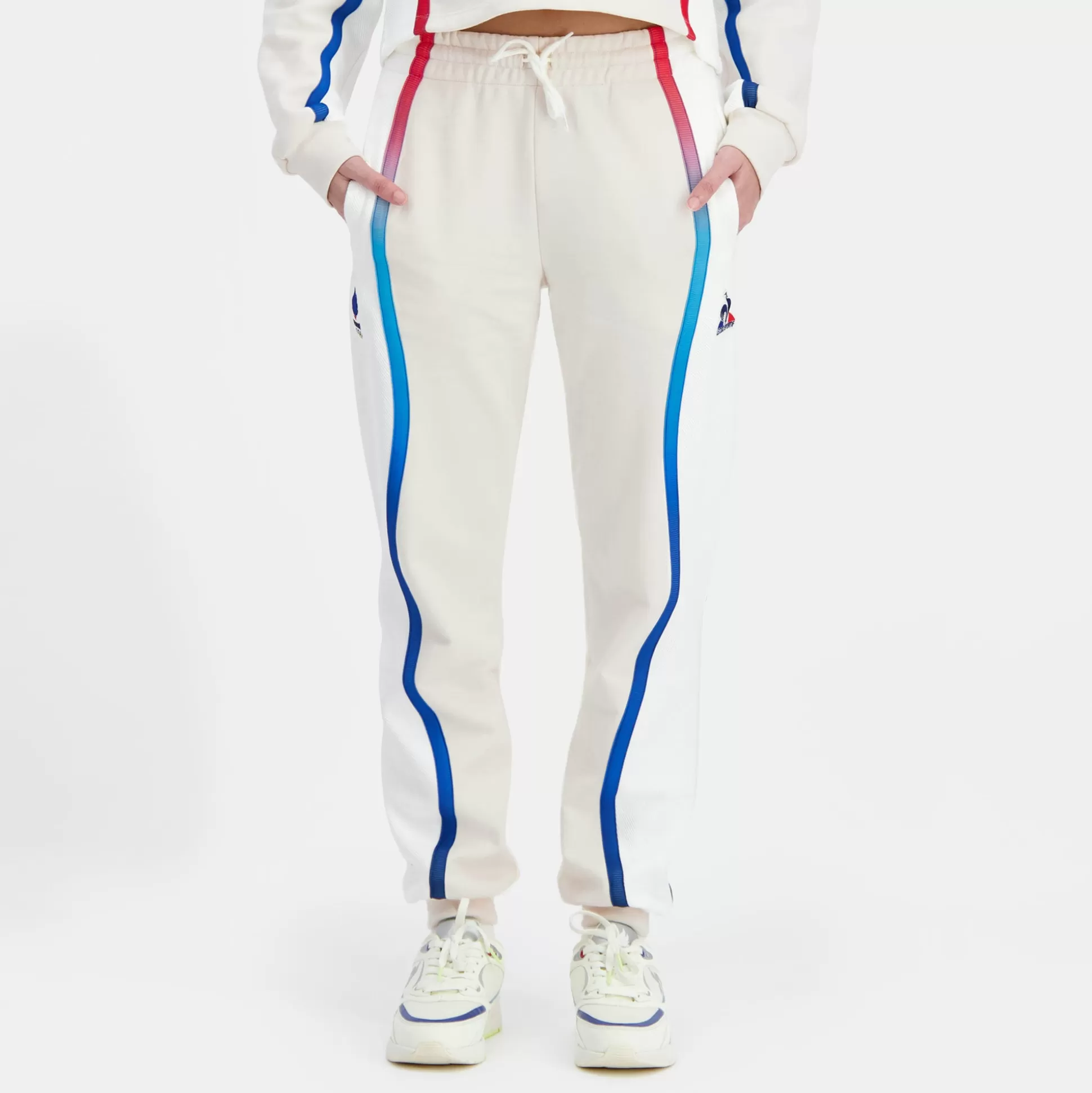 Femme Le Coq Sportif Équipe de France Olympique | Paris 2024 Pantalon Équipe de France Femme