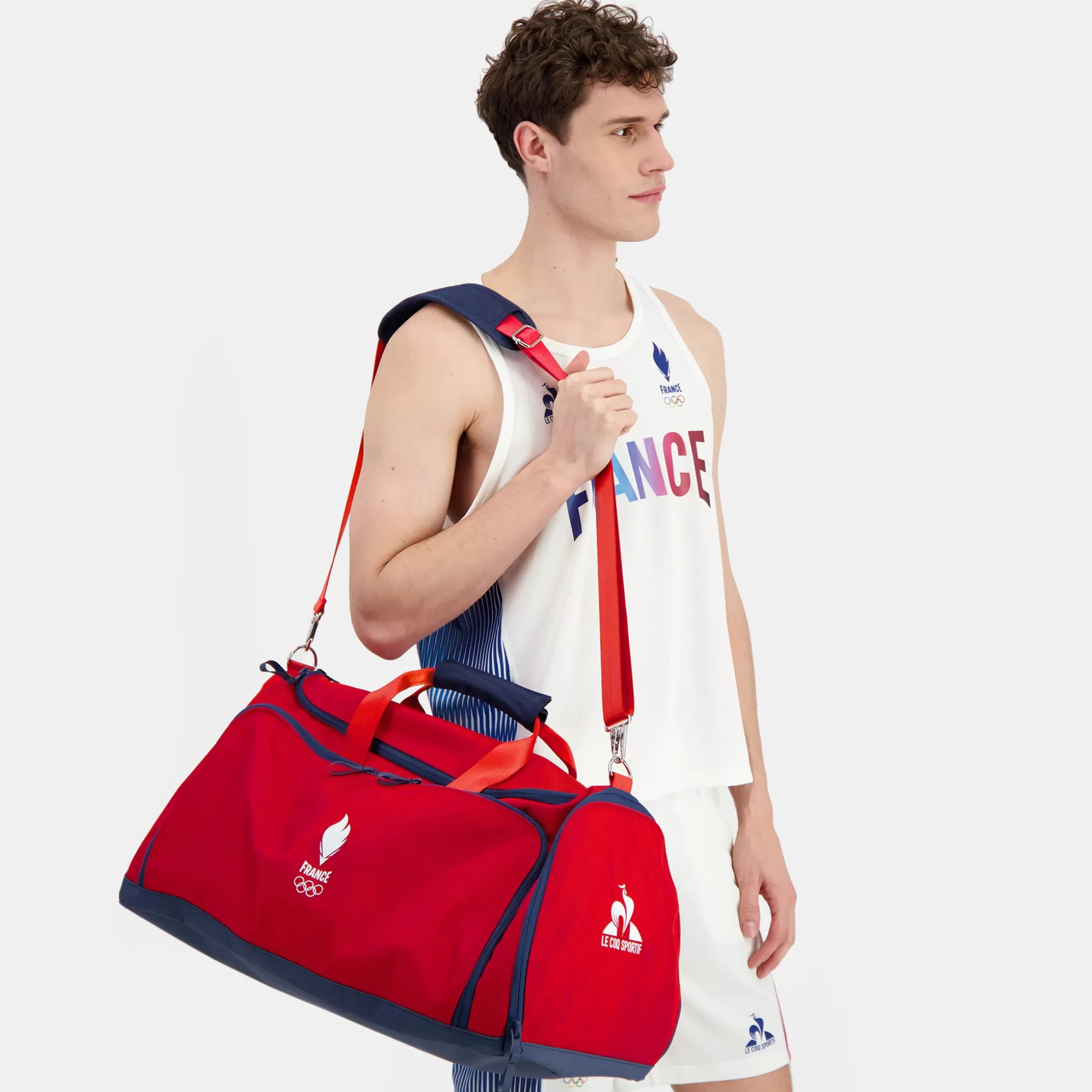 Femme Le Coq Sportif Équipe de France Olympique | Paris 2024 Sac de sport officiel Équipe de France Unisexe