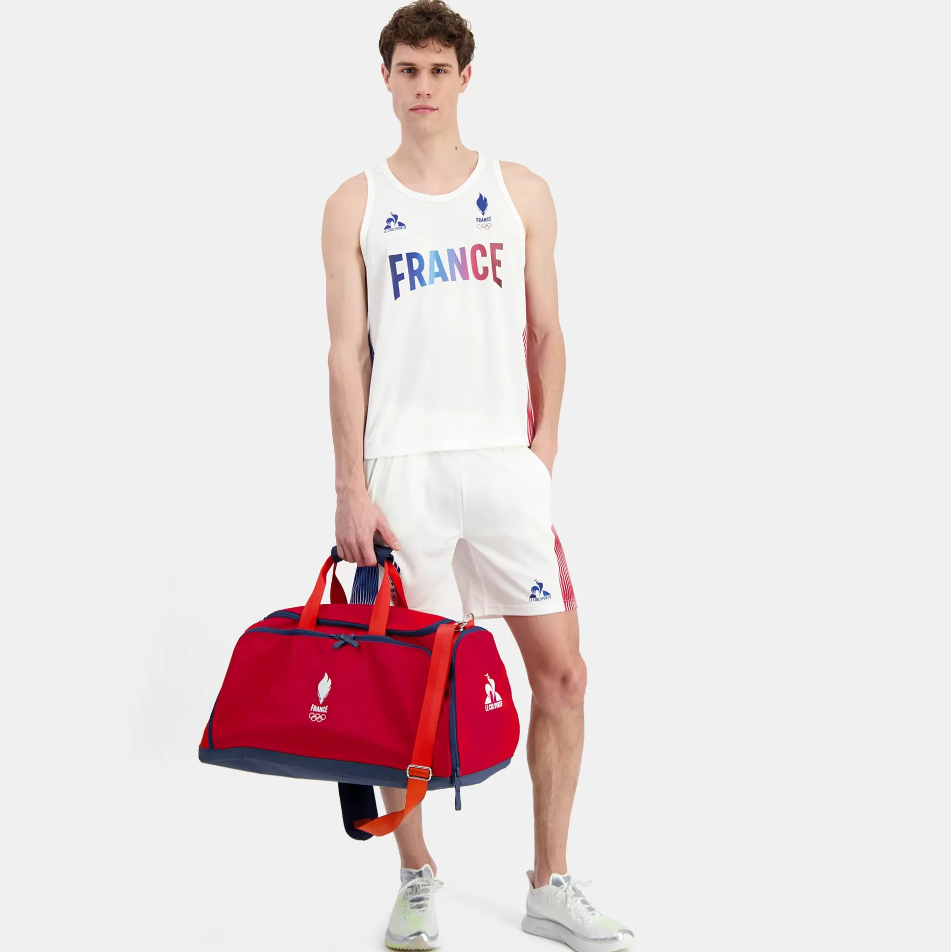 Femme Le Coq Sportif Équipe de France Olympique | Paris 2024 Sac de sport officiel Équipe de France Unisexe