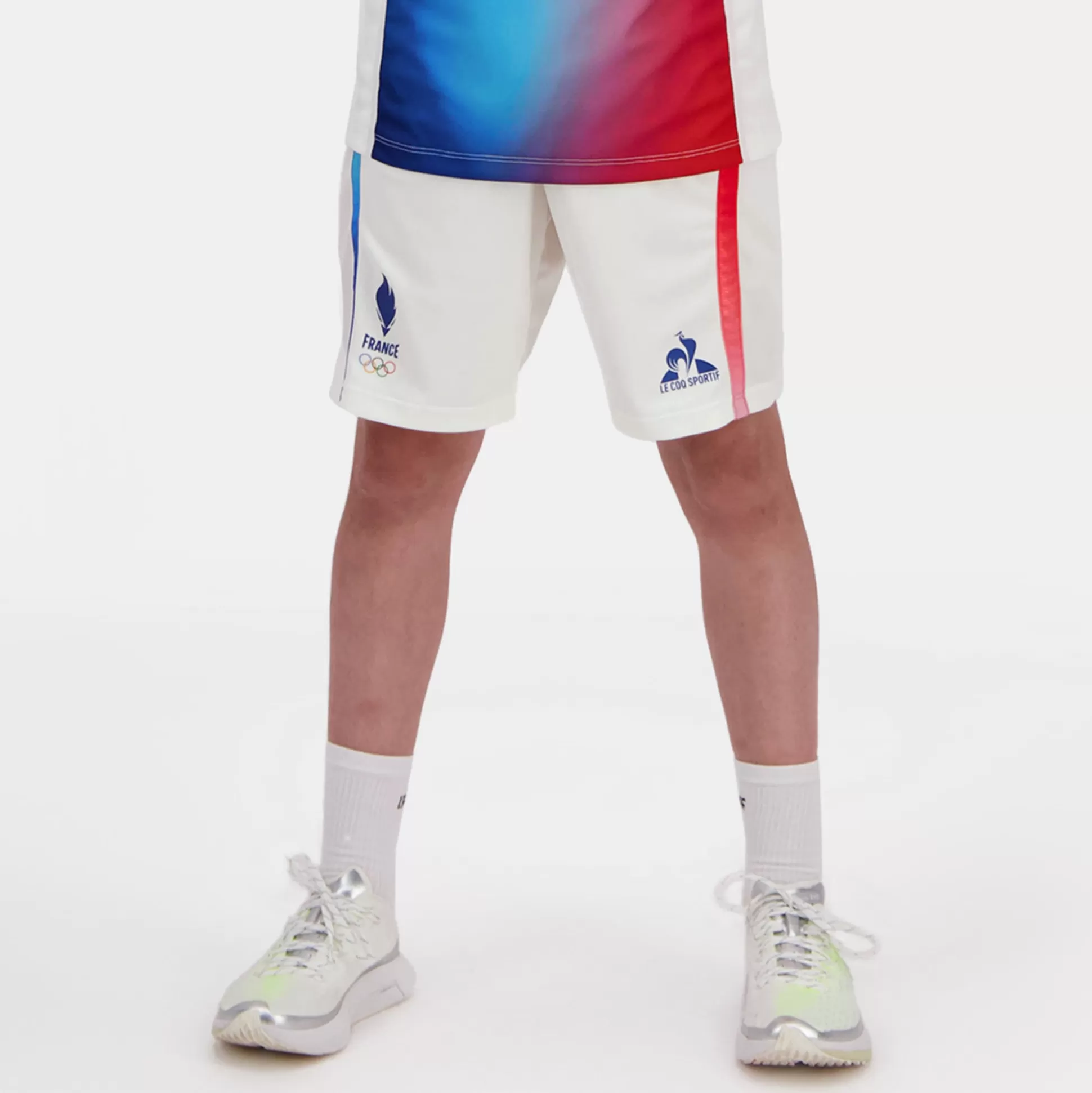 Enfant Le Coq Sportif Équipe de France Olympique | Paris 2024 Short Équipe de France Enfant