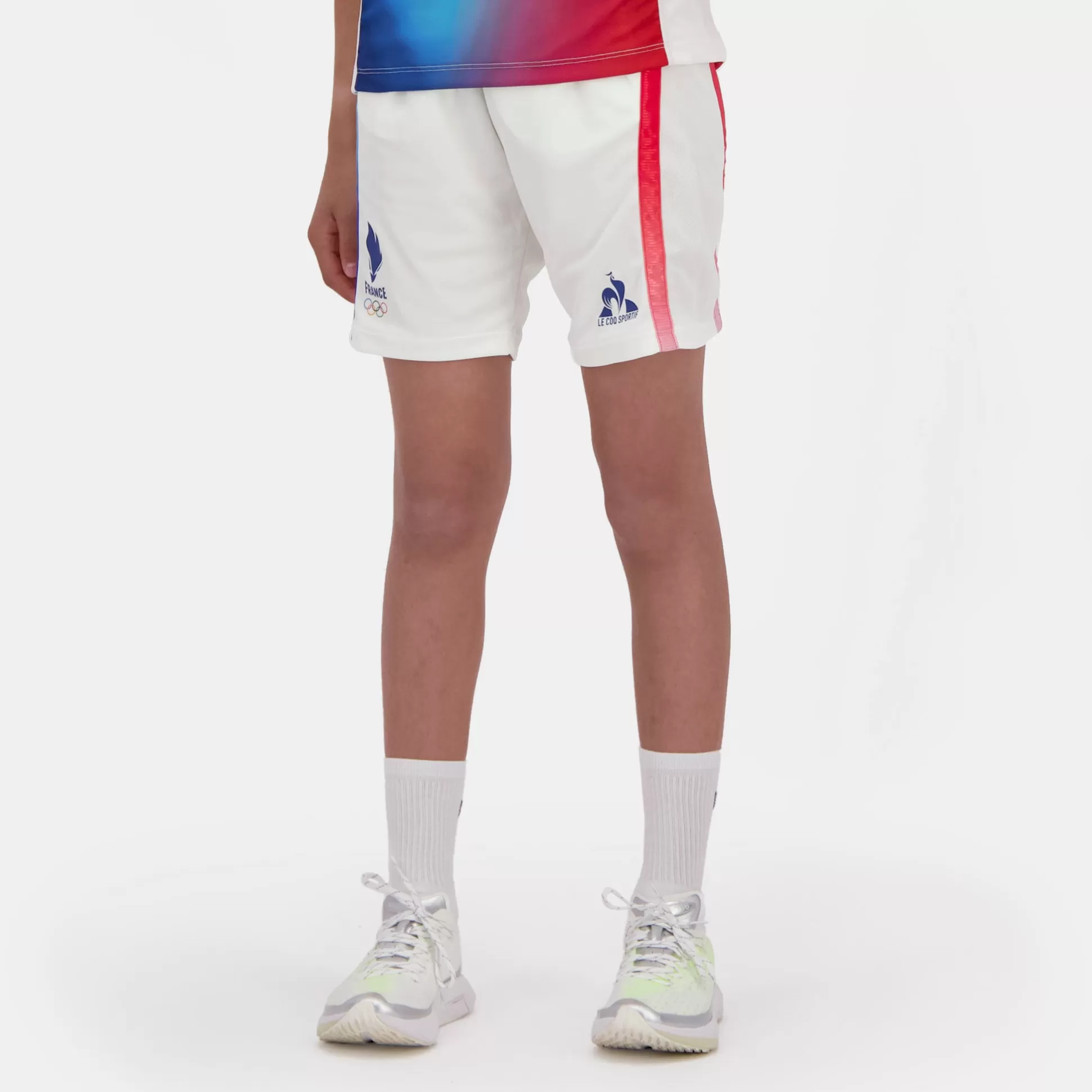 Enfant Le Coq Sportif Équipe de France Olympique | Paris 2024 Short Équipe de France Enfant