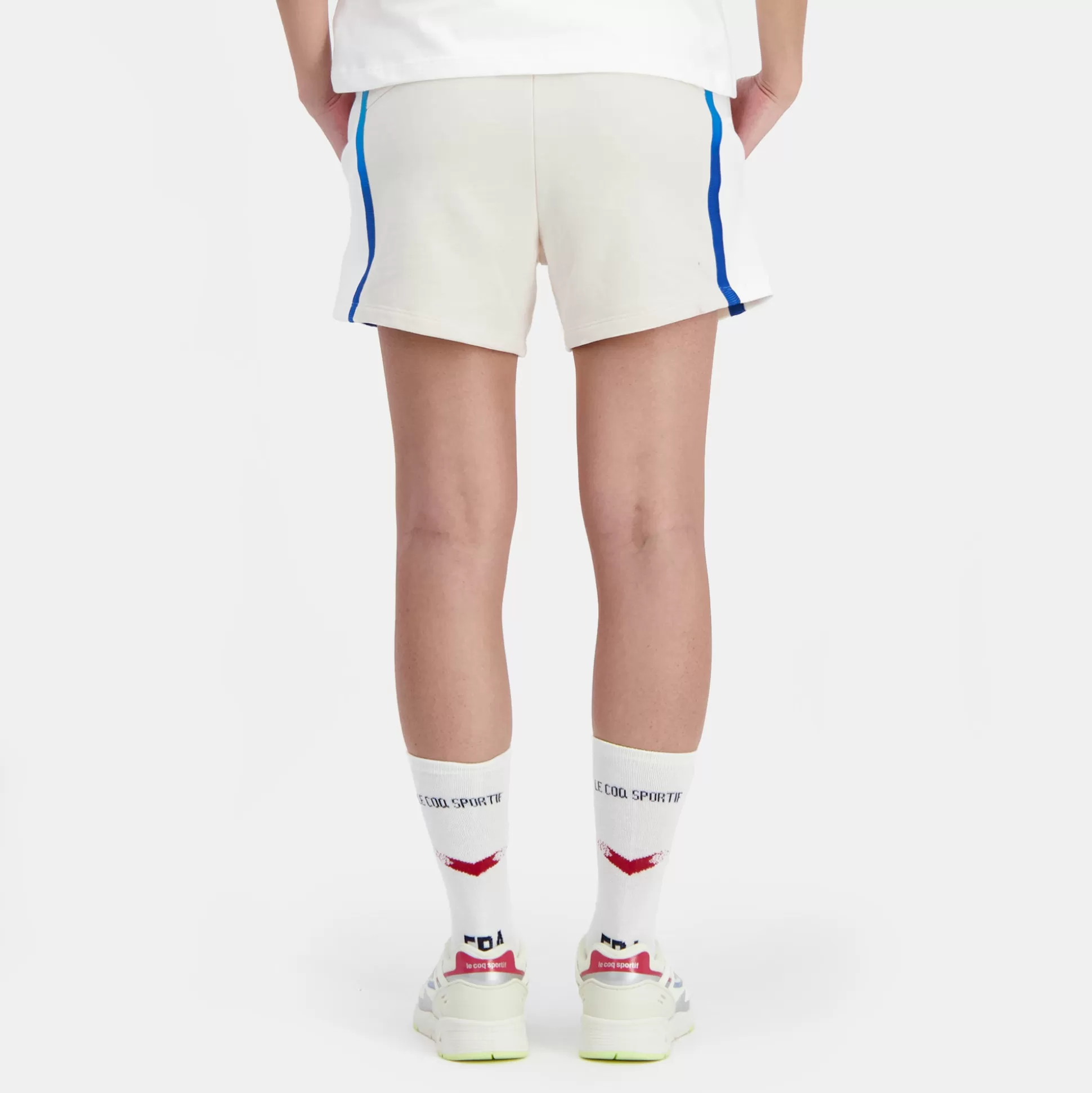 Femme Le Coq Sportif Équipe de France Olympique | Paris 2024 Short Équipe de France Femme