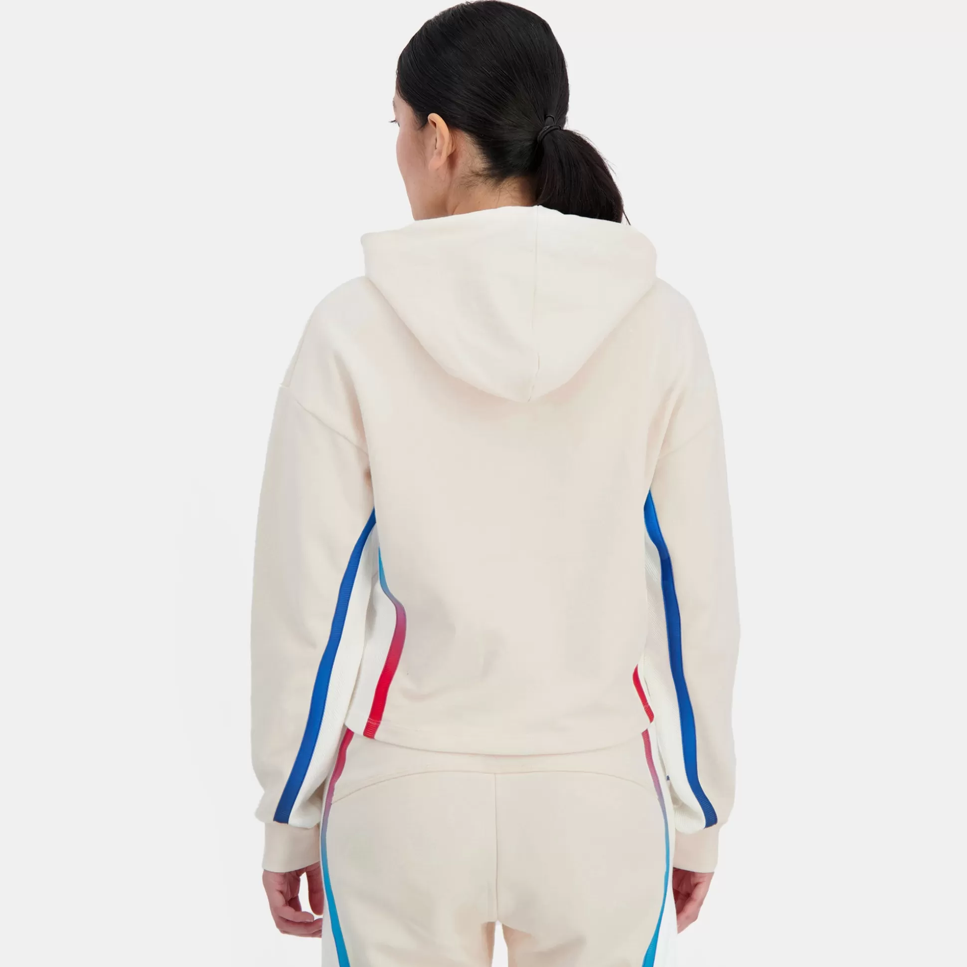 Femme Le Coq Sportif Équipe de France Olympique | Paris 2024 Sweat à capuche Équipe de France Femme