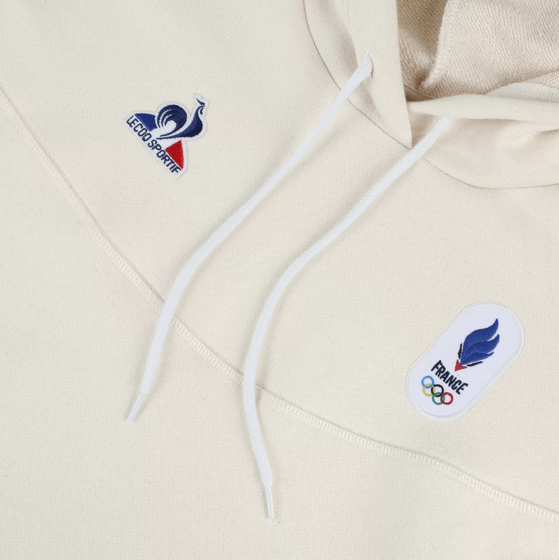 Femme Le Coq Sportif Équipe de France Olympique | Paris 2024 Sweat à capuche Équipe de France Femme