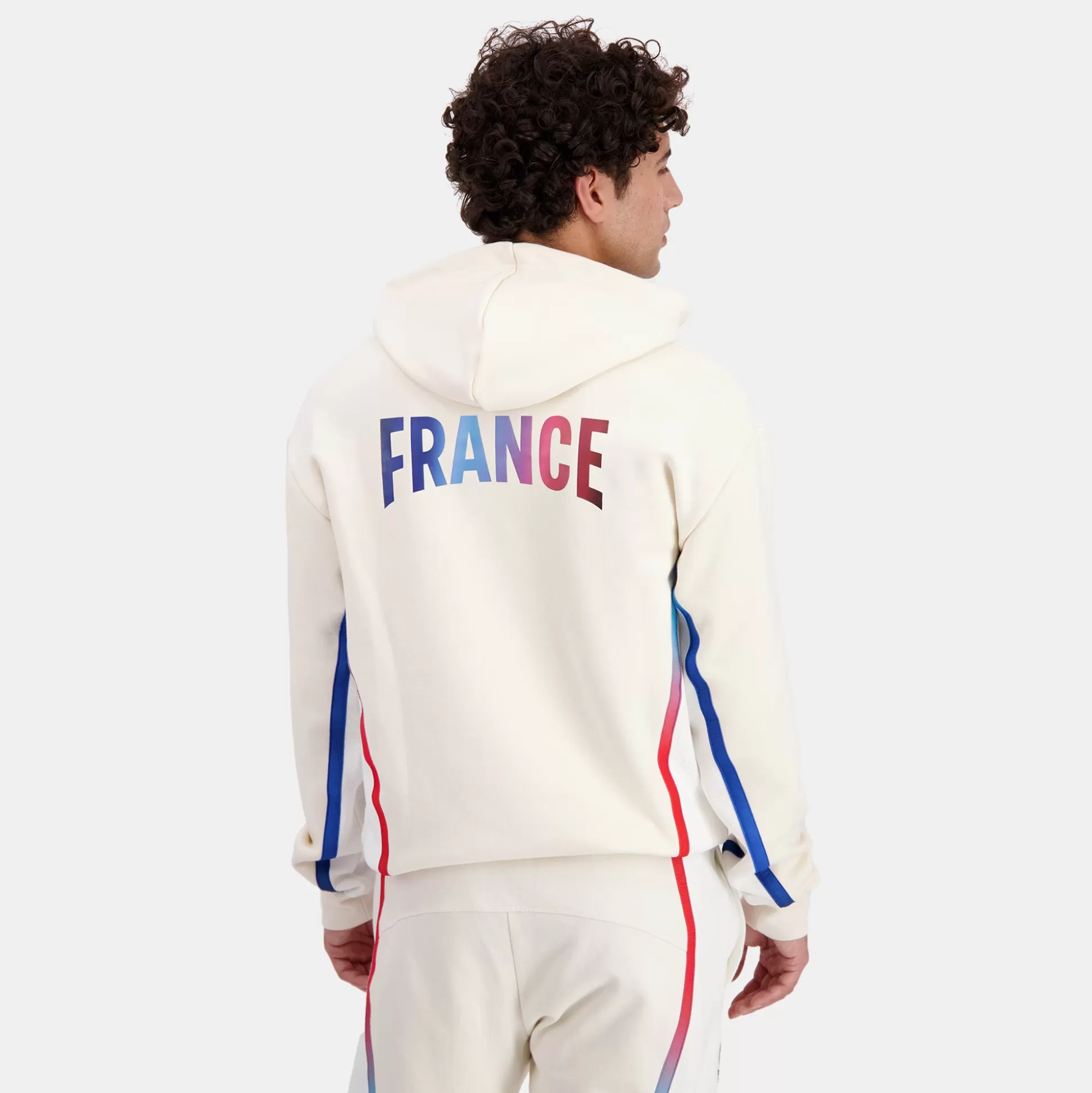 Homme Le Coq Sportif Équipe de France Olympique | Paris 2024 Sweat à capuche Équipe de France Homme