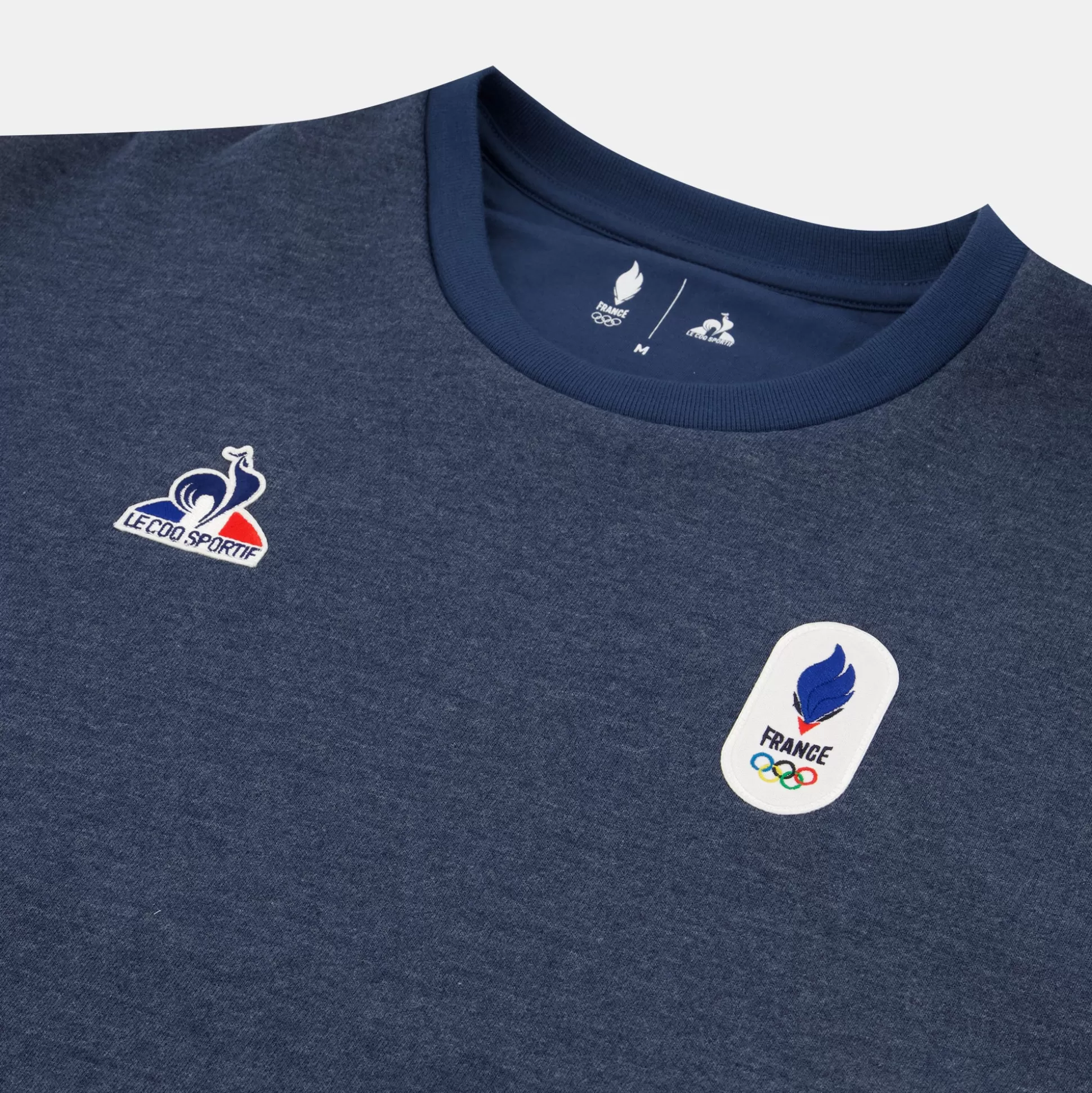Homme Le Coq Sportif Équipe de France Olympique | Paris 2024 Sweat officiel des athlètes Équipe de France Homme