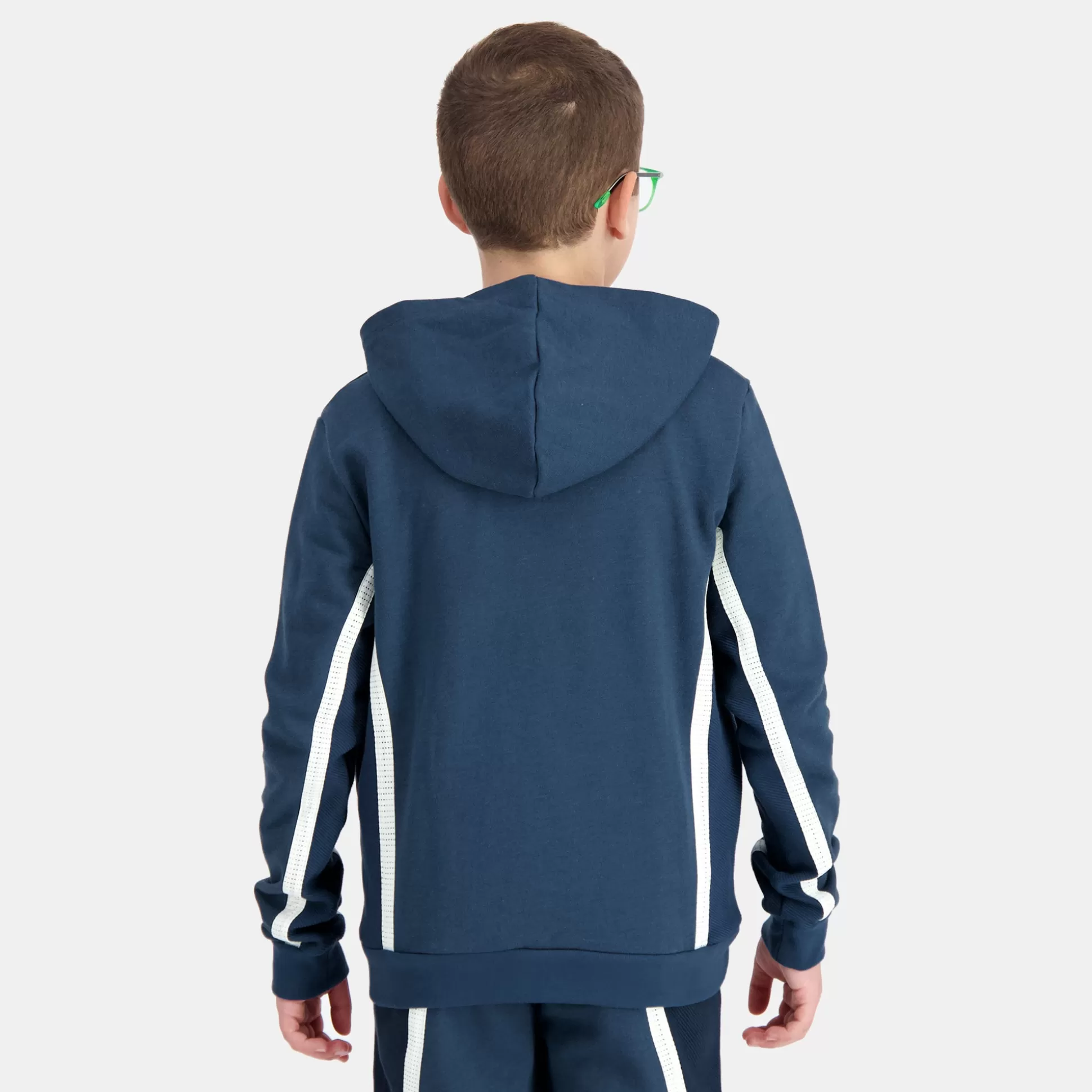 Enfant Le Coq Sportif Équipe de France Olympique | Paris 2024 Sweat zippé à capuche Équipe de France Enfant