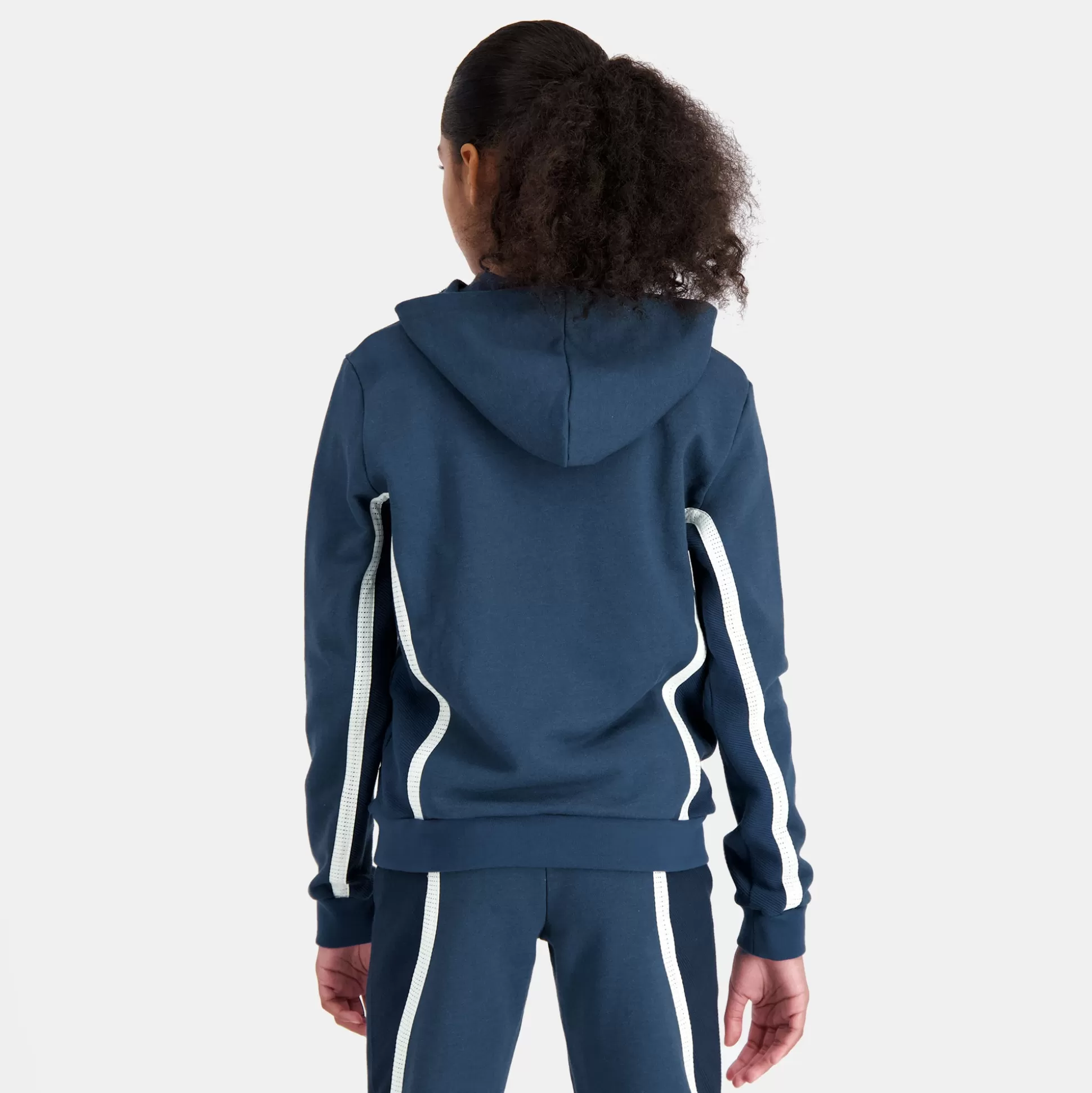 Enfant Le Coq Sportif Équipe de France Olympique | Paris 2024 Sweat zippé à capuche Équipe de France Enfant