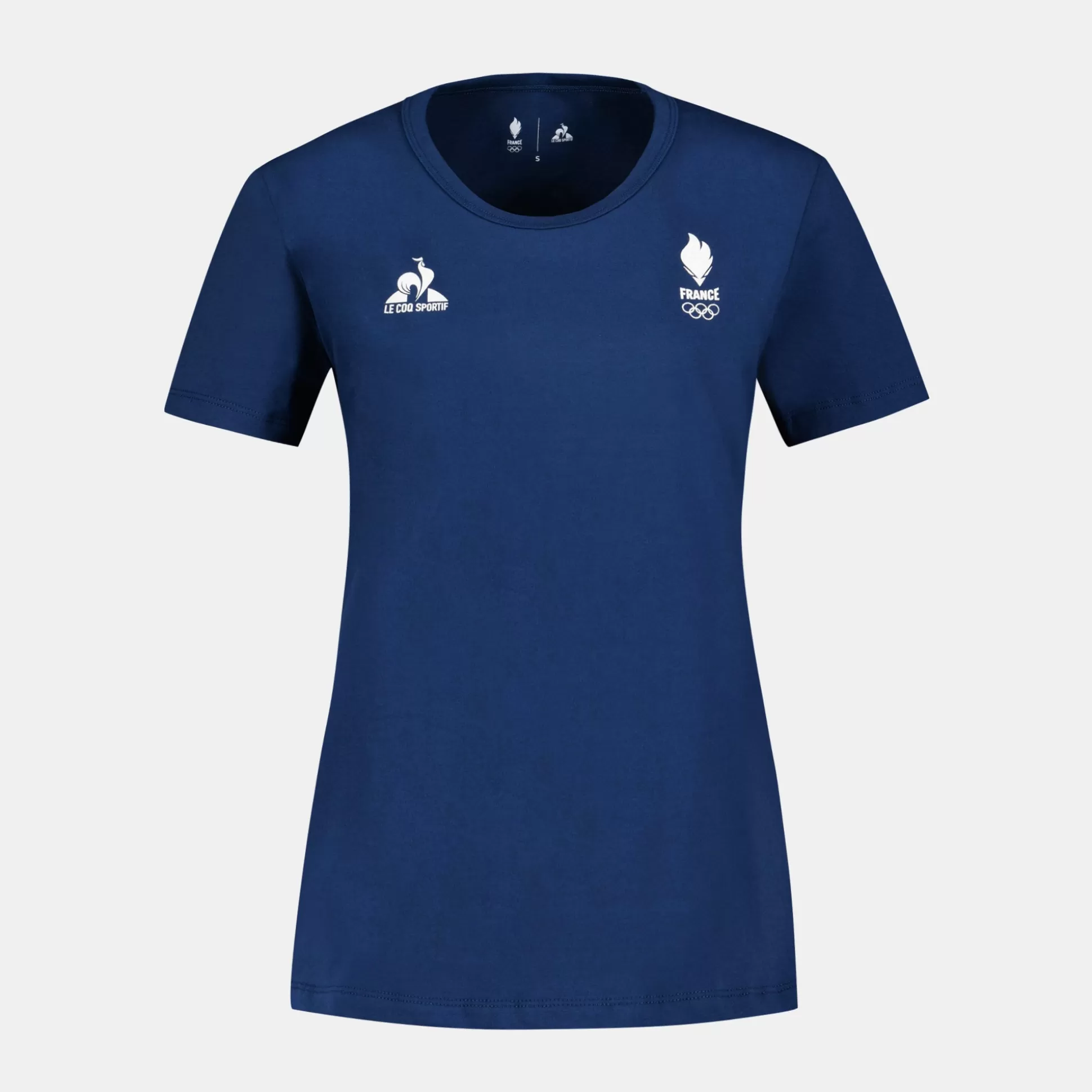 Femme Le Coq Sportif Équipe de France Olympique | Paris 2024 T-shirt Femme