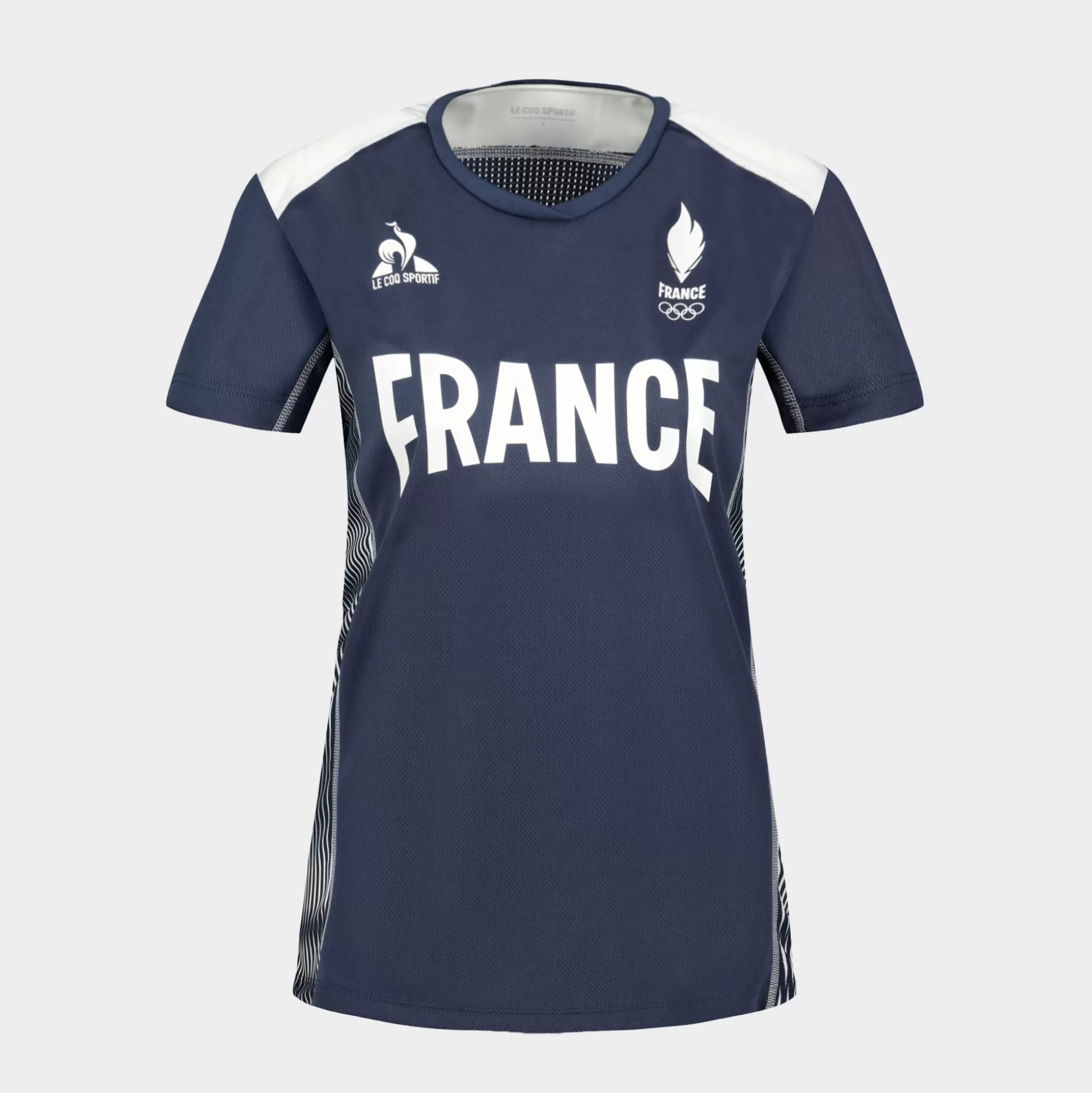 Femme Le Coq Sportif Équipe de France Olympique | Paris 2024 T-shirt Équipe de France Femme