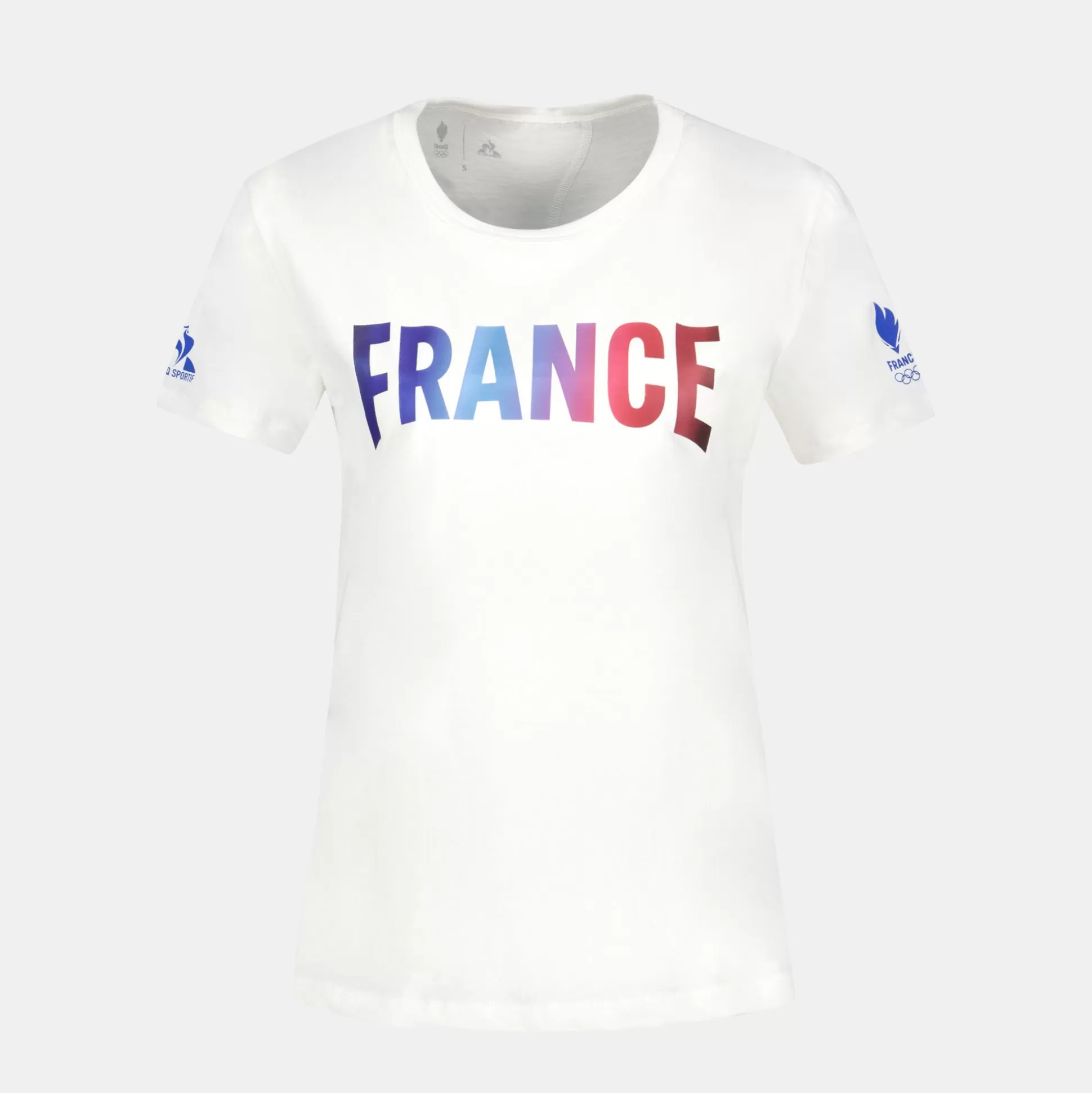 Femme Le Coq Sportif Équipe de France Olympique | Paris 2024 T-shirt Équipe de France Femme