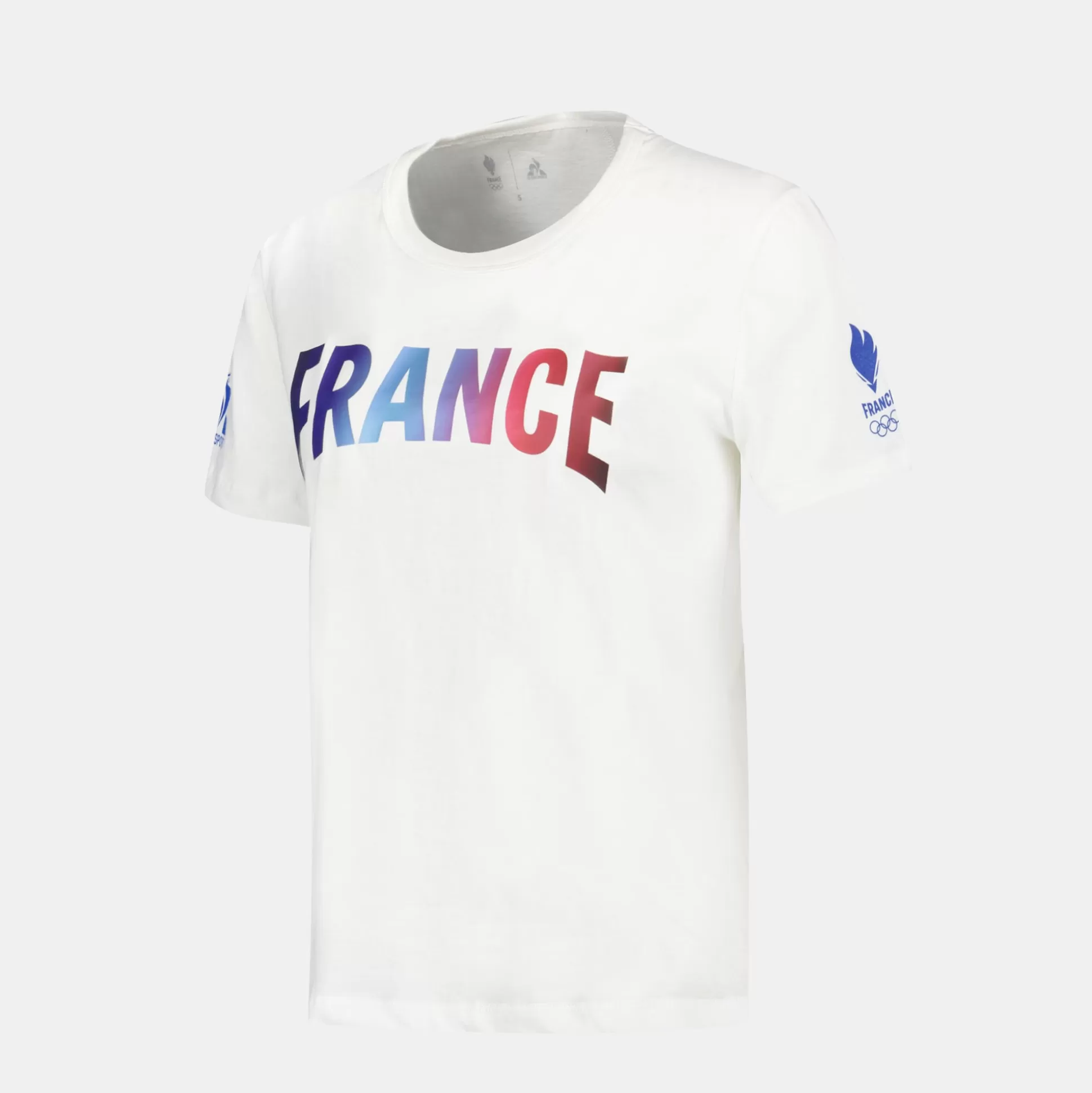 Femme Le Coq Sportif Équipe de France Olympique | Paris 2024 T-shirt Équipe de France Femme