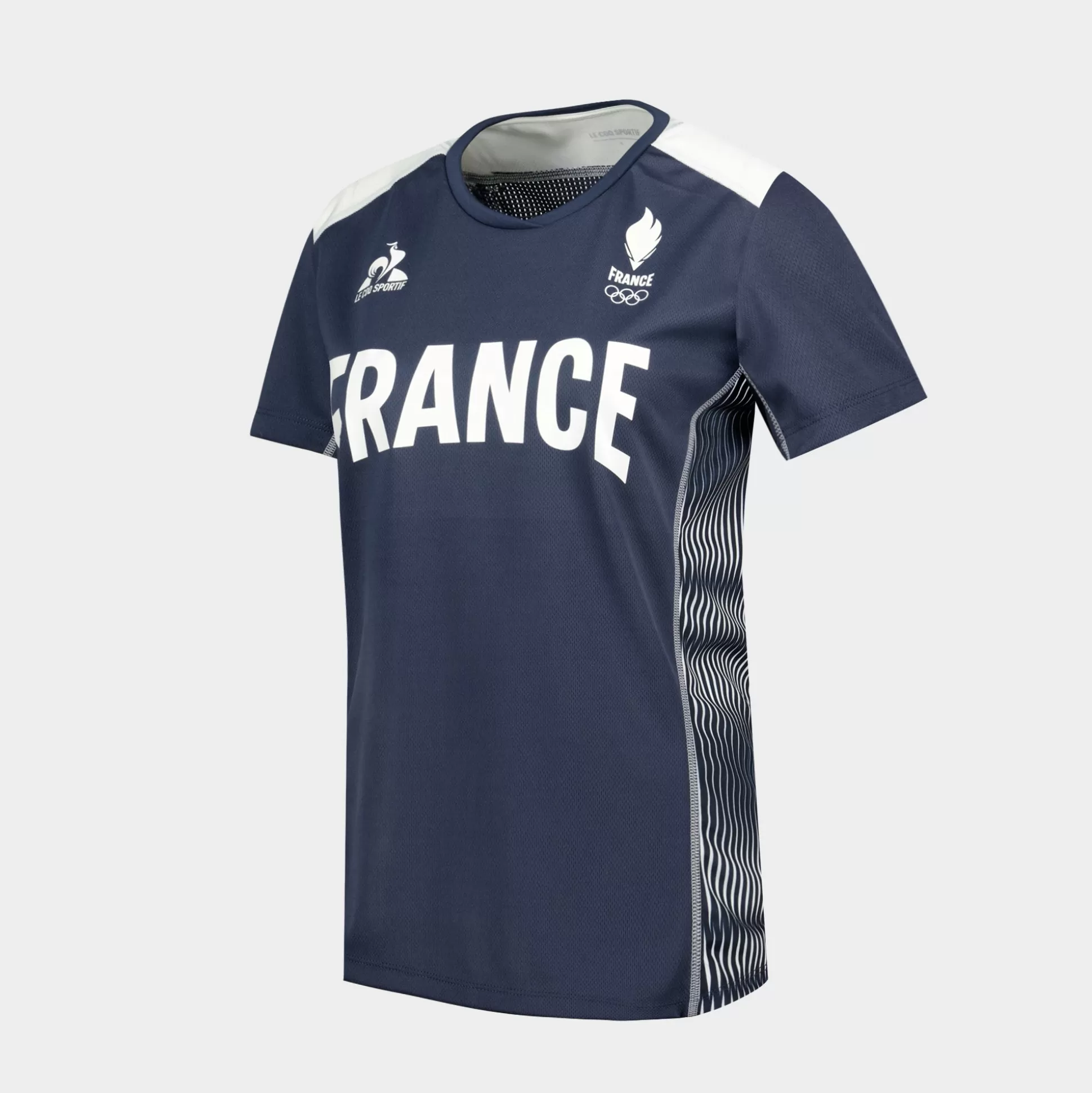 Femme Le Coq Sportif Équipe de France Olympique | Paris 2024 T-shirt Équipe de France Femme