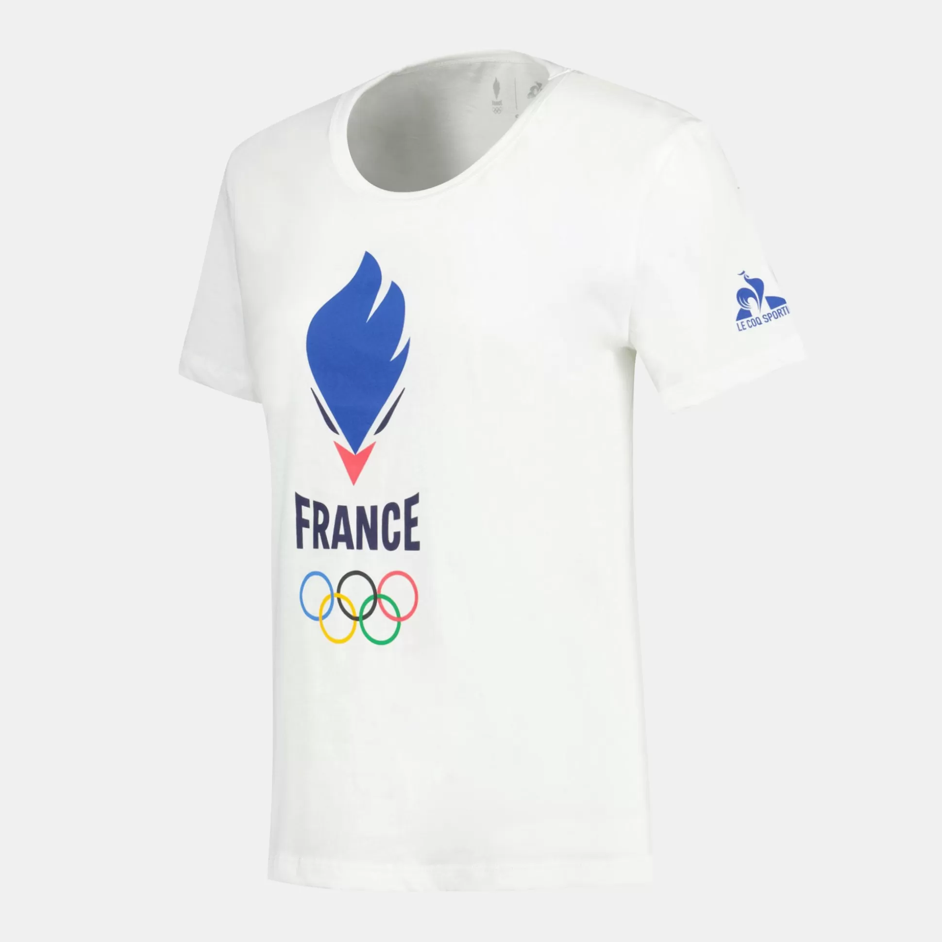 Femme Le Coq Sportif Équipe de France Olympique | Paris 2024 T-shirt Équipe de France Femme