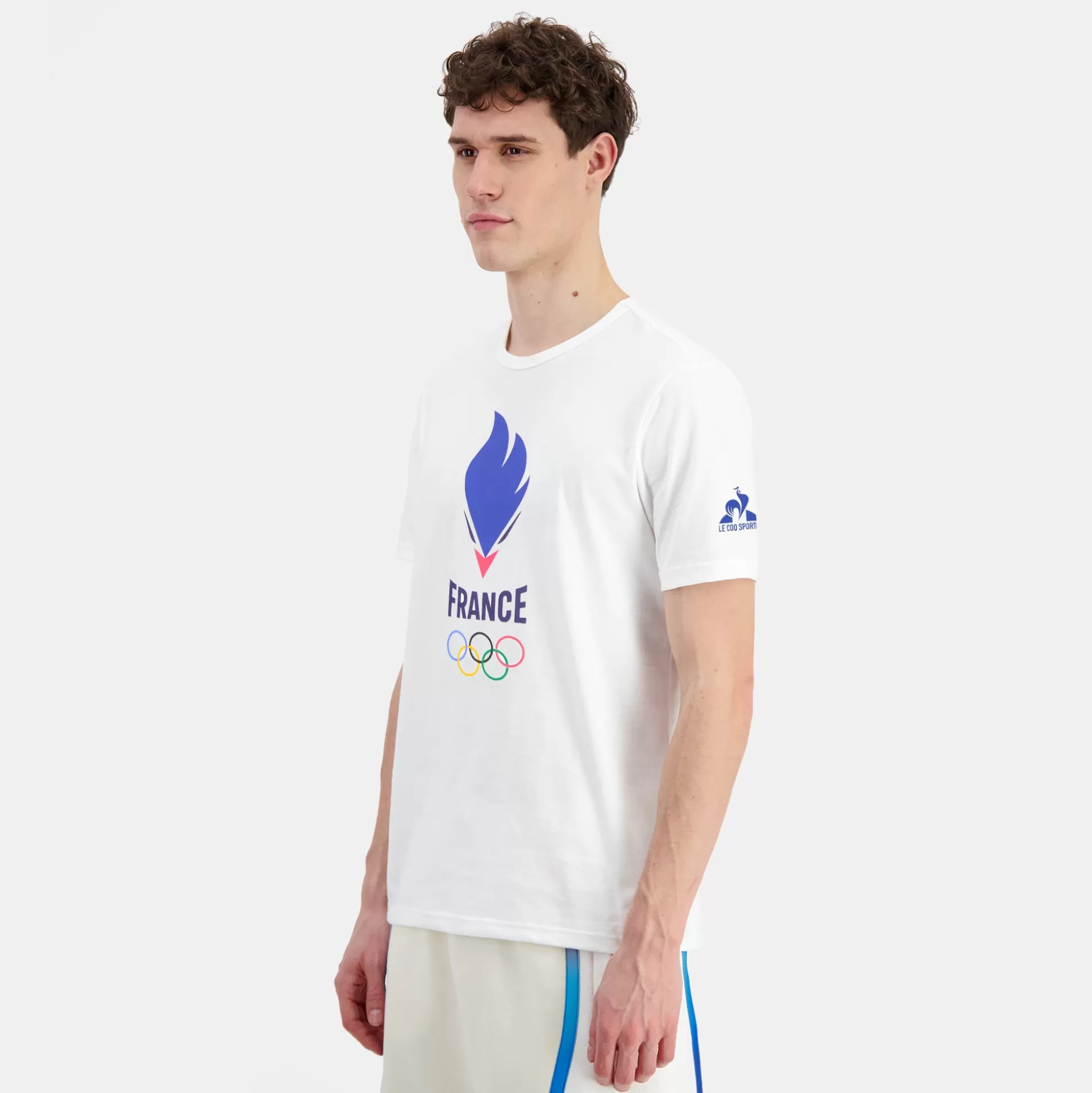 Homme Le Coq Sportif Équipe de France Olympique | Paris 2024 T-shirt Équipe de France Homme