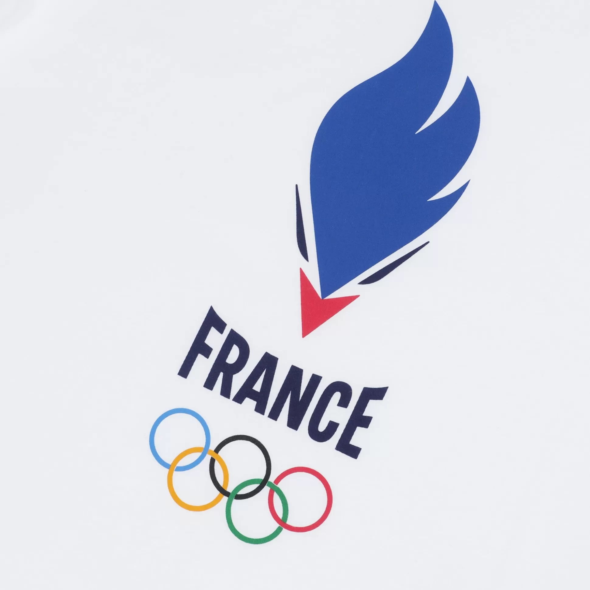 Homme Le Coq Sportif Équipe de France Olympique | Paris 2024 T-shirt Équipe de France Homme