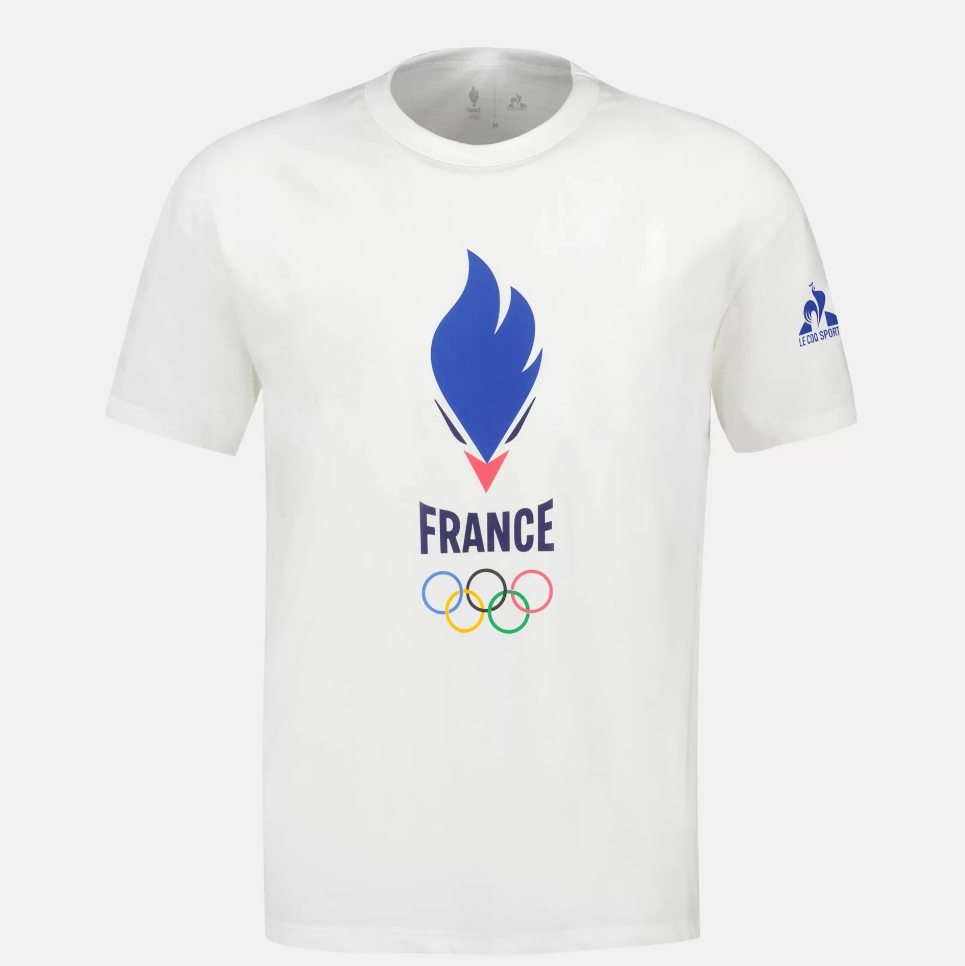 Homme Le Coq Sportif Équipe de France Olympique | Paris 2024 T-shirt Équipe de France Homme
