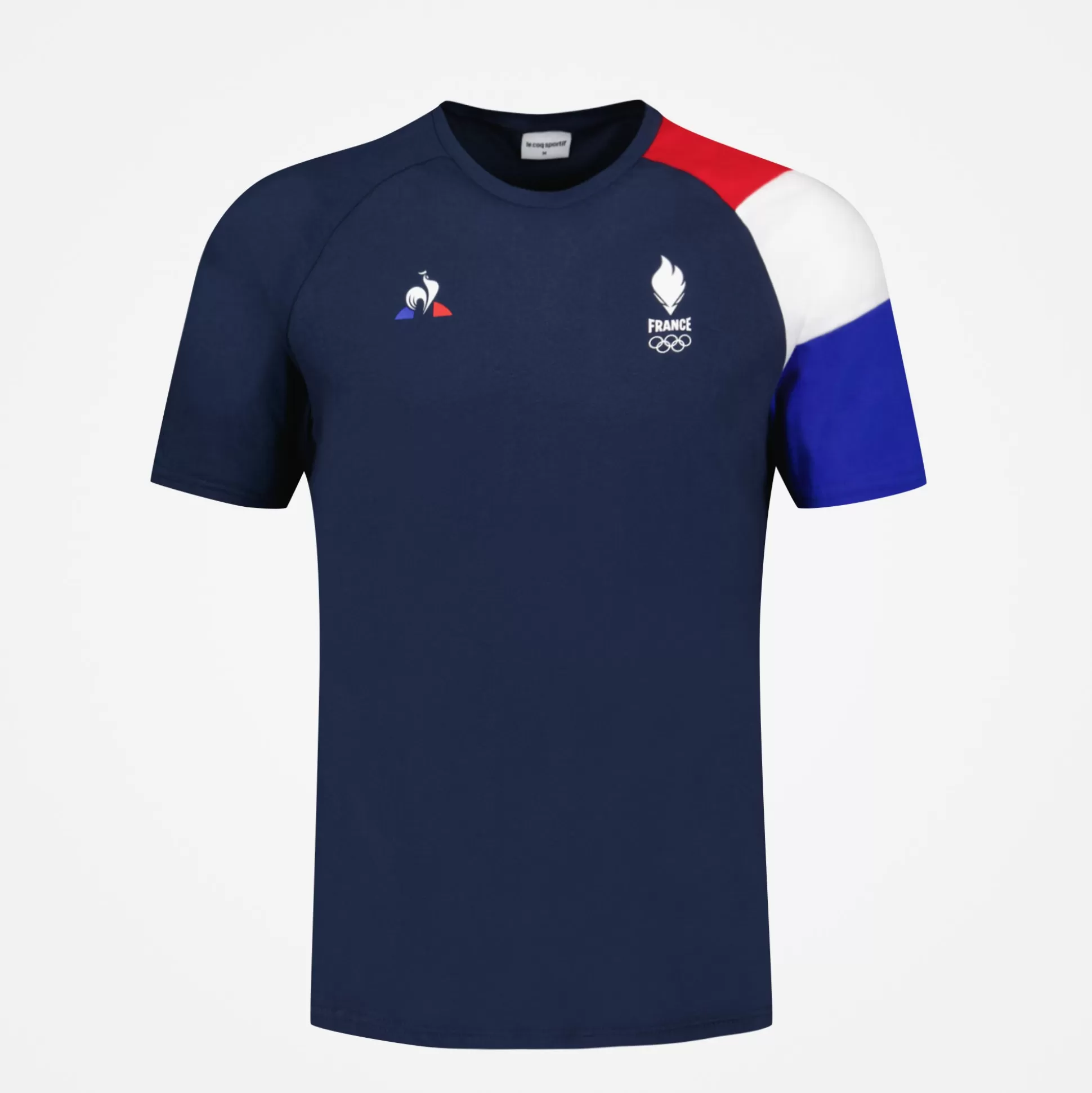 Homme Le Coq Sportif Équipe de France Olympique T-shirt Homme