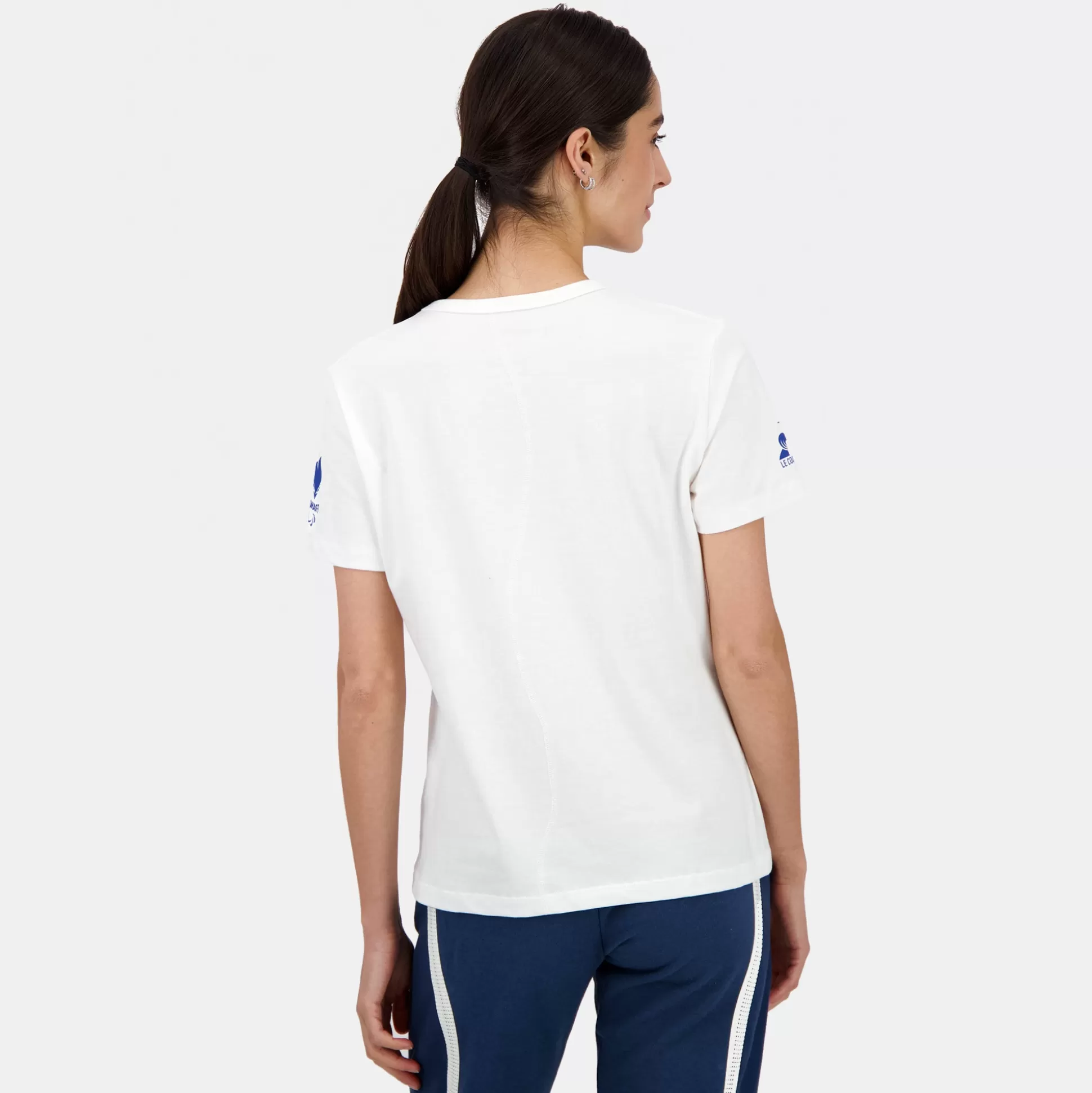 Femme Le Coq Sportif Équipe de France Paralympique Paris 2024 T-shirt Équipe de France Femme