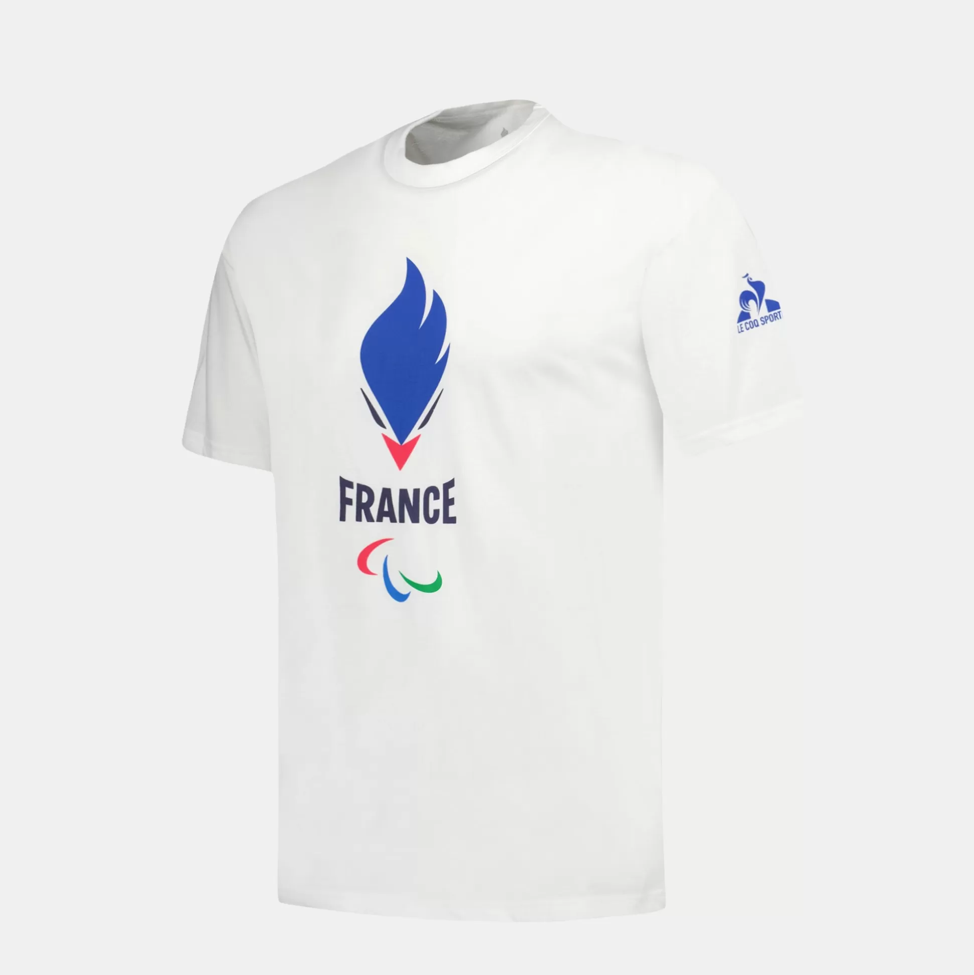 Homme Le Coq Sportif Équipe de France Paralympique Paris 2024 T-shirt Équipe de France Homme