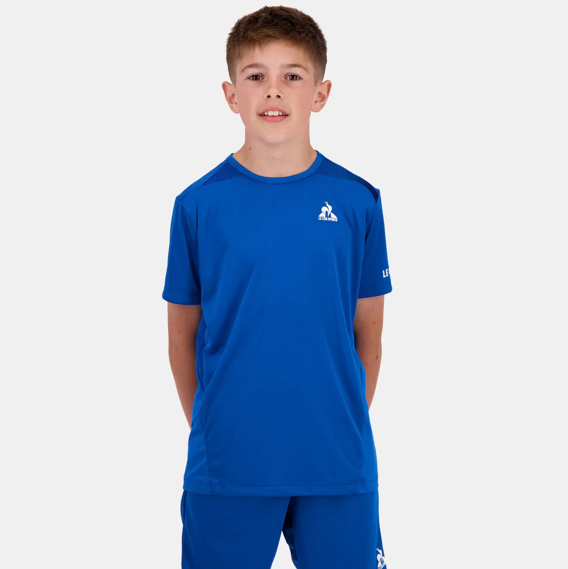 Enfant Le Coq Sportif Tennis Performance T shirt Enfant Sport Du Bonheur