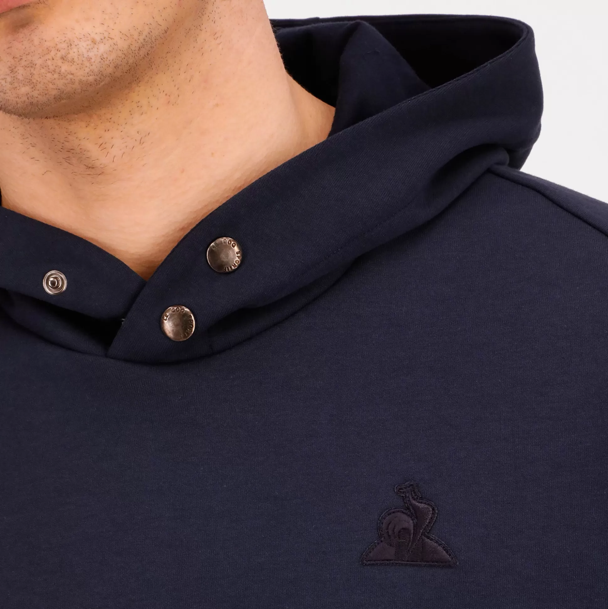 Homme Le Coq Sportif Ton sur ton Sweat à capuche Homme