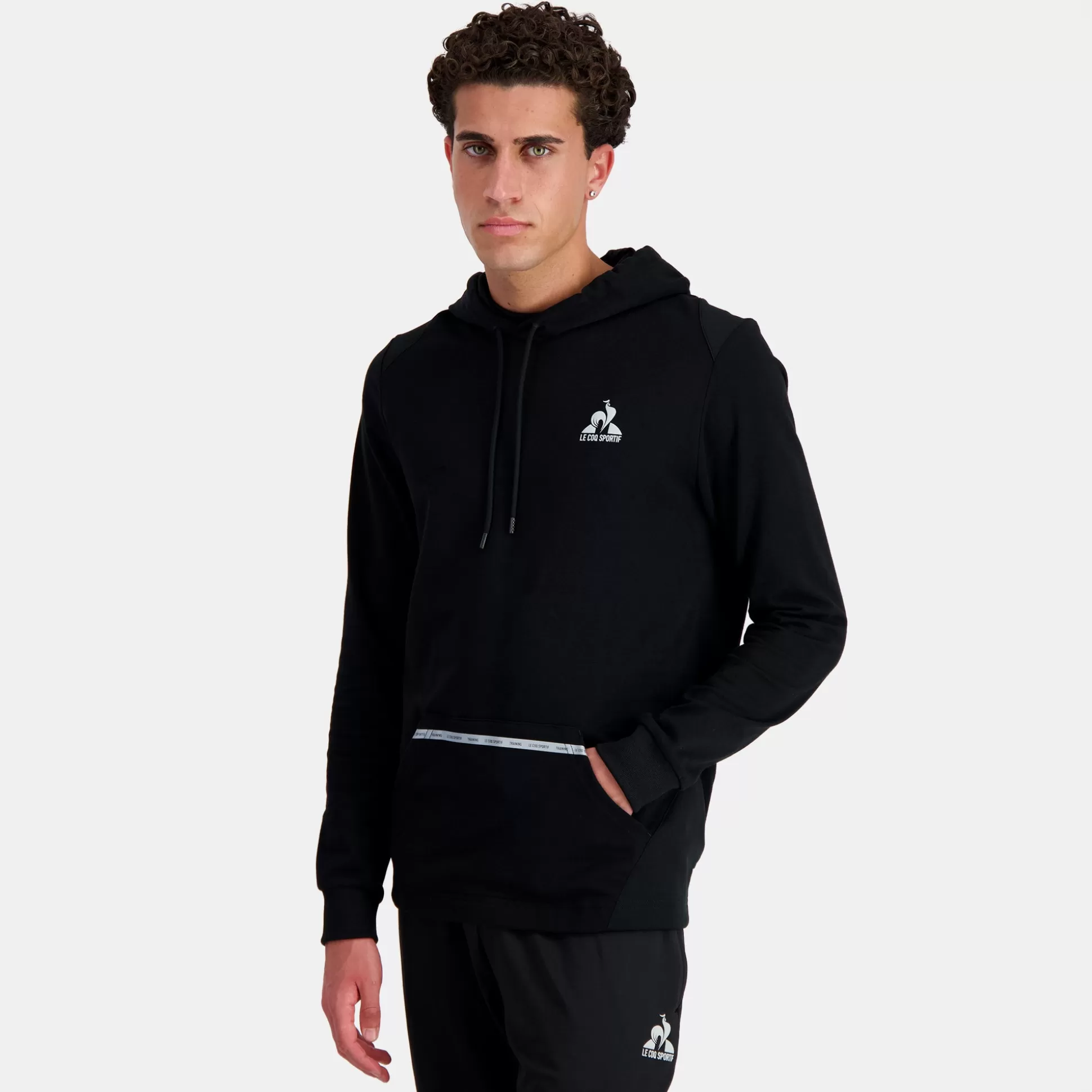 Homme Le Coq Sportif Training Performance Sweat à capuche Homme