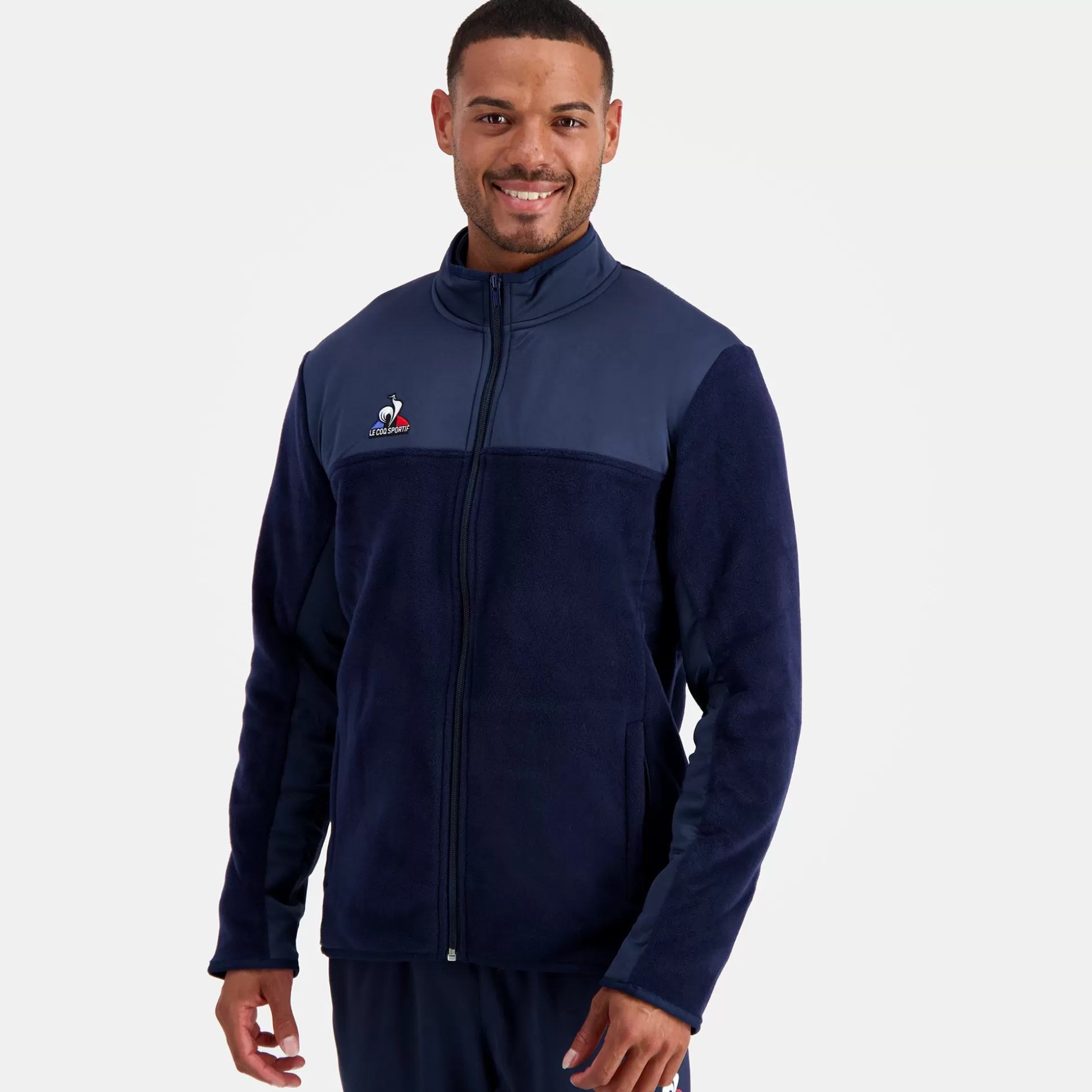 Homme Le Coq Sportif Training Veste polaire Homme