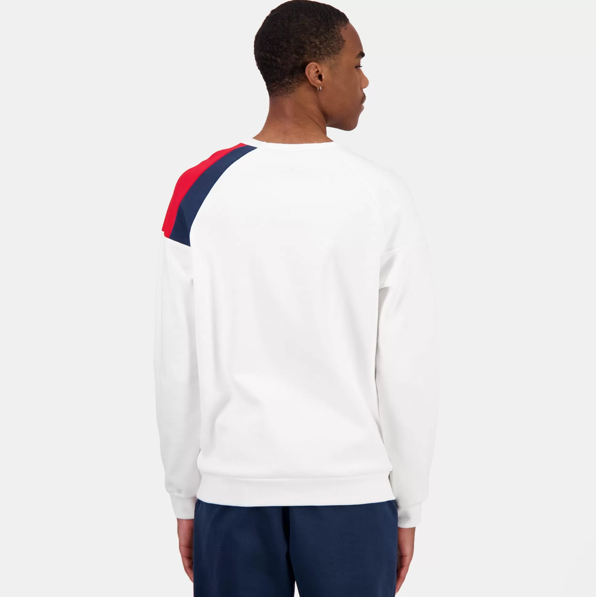 Homme Le Coq Sportif Tricolore Sweat col rond Homme