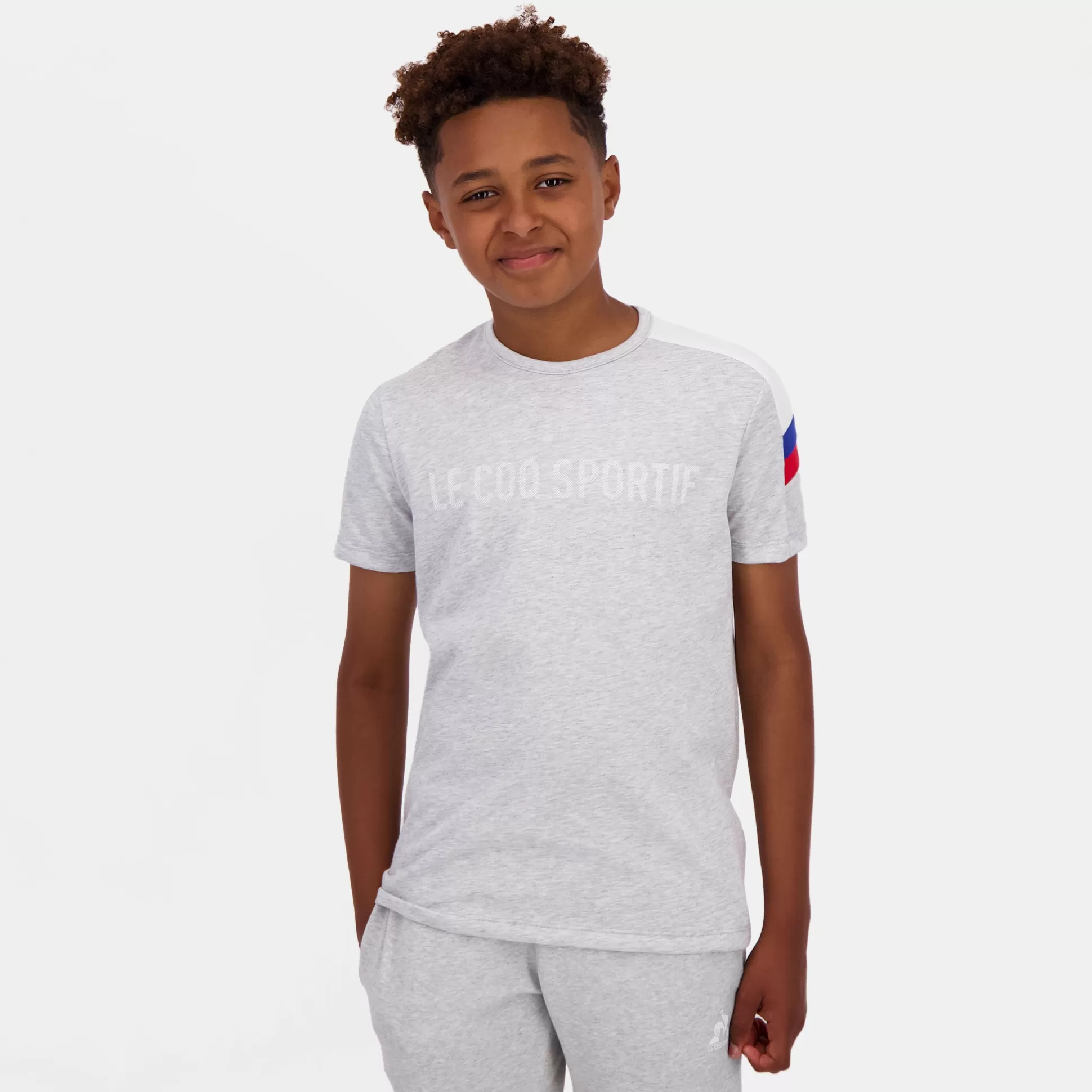 Enfant Le Coq Sportif Tricolore T-shirt Enfant